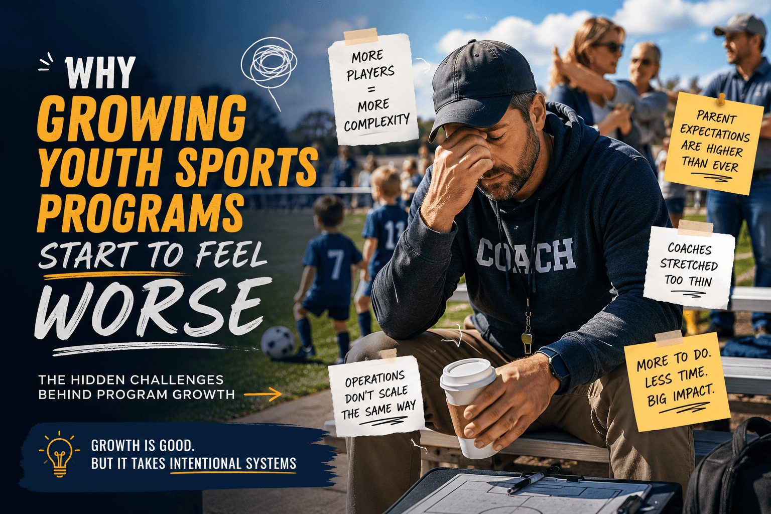 Why Growing Youth Sports Programs Start to Feel Worse